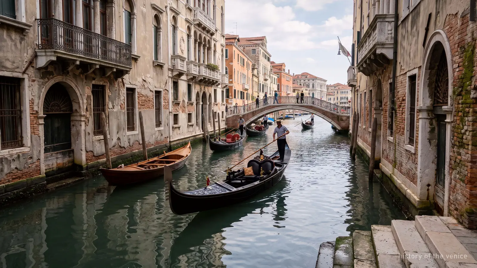 Venice Gondola, Venice: history of the venice gondola: from 1094 to today