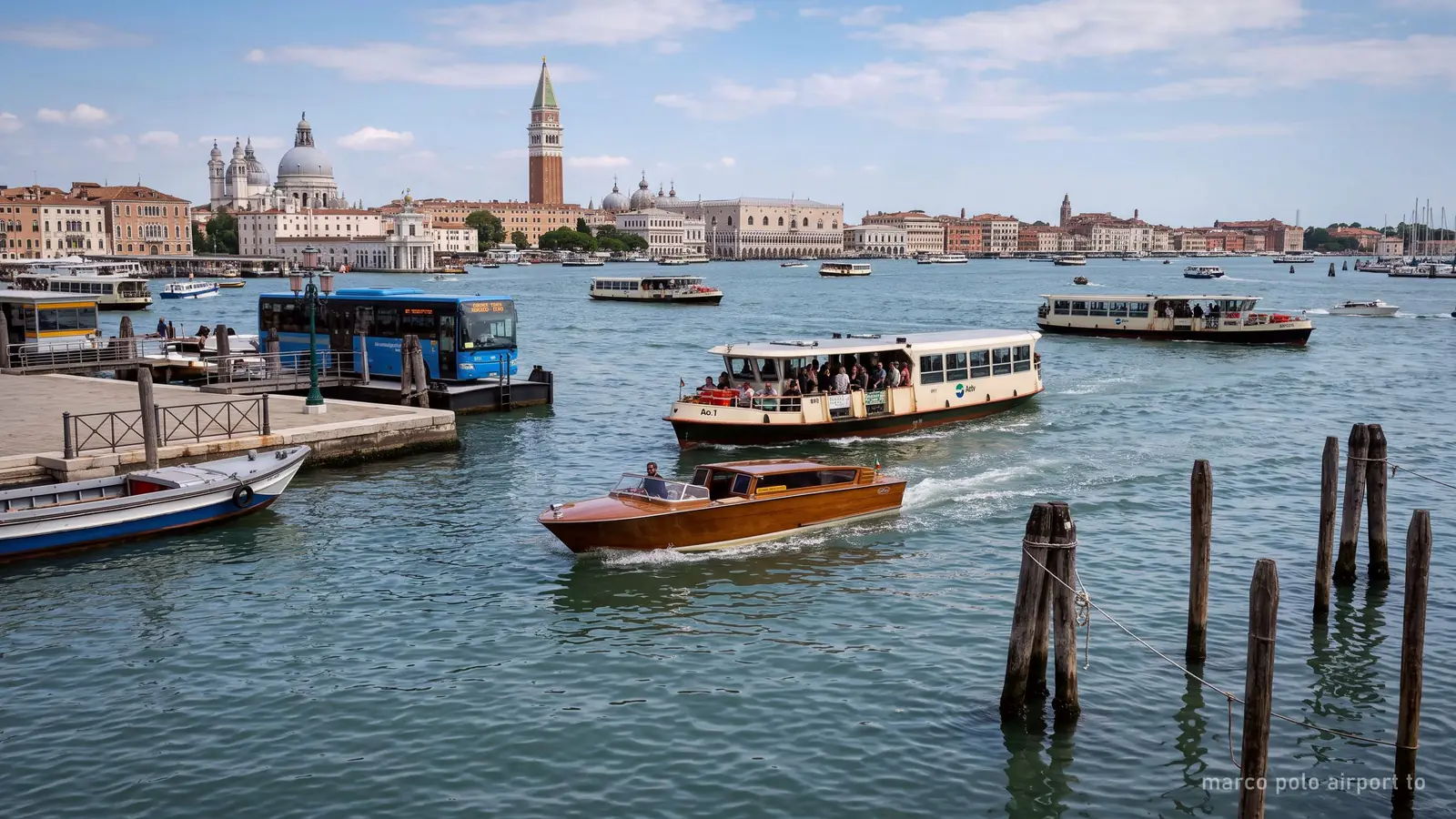 Góndola en Venecia: del aeropuerto Marco Polo a Venecia en 2026, barco, autobús o taxi acuático