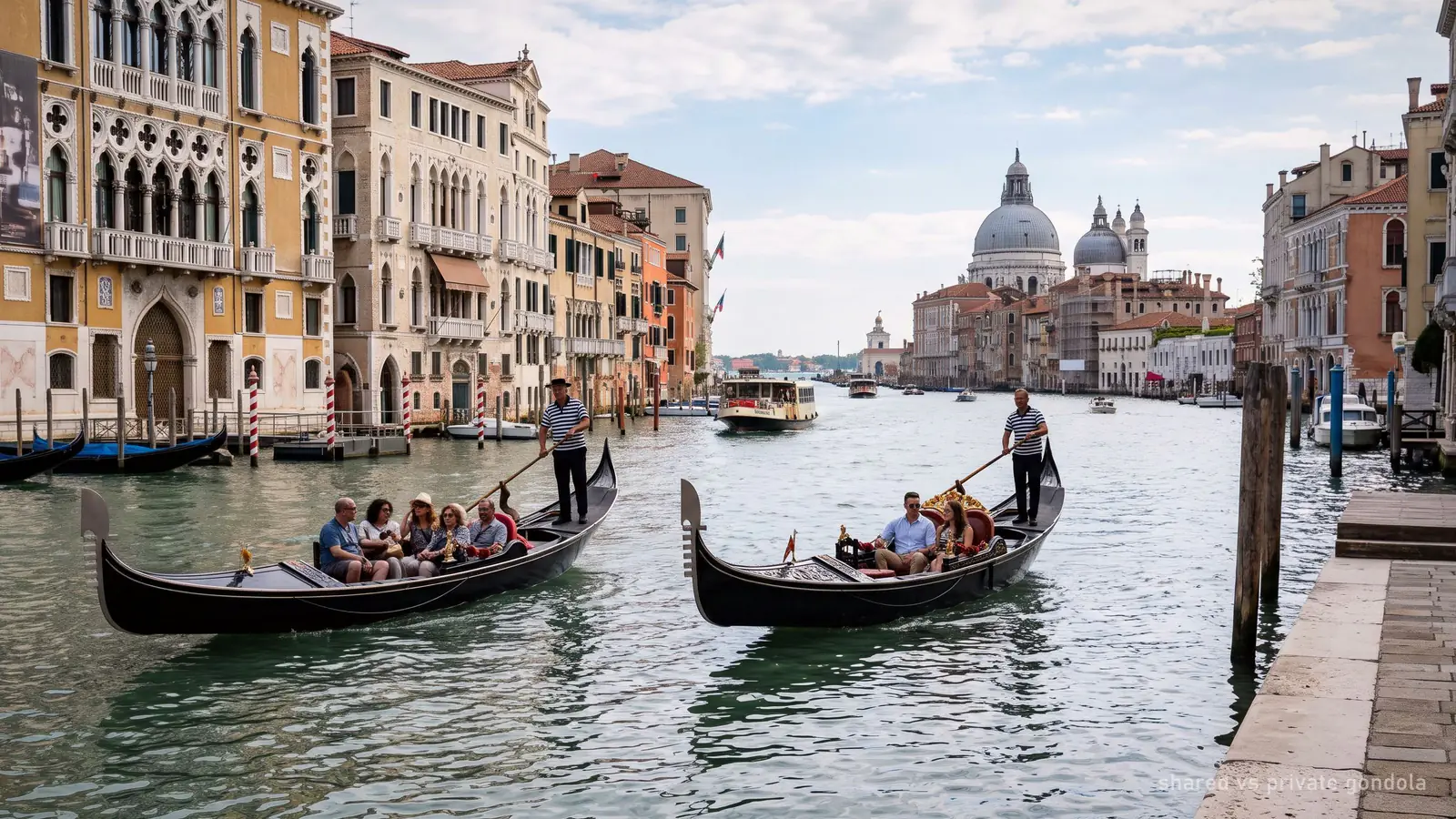 Venice Gondola, Venice: shared vs private gondola ride in venice: which to book
